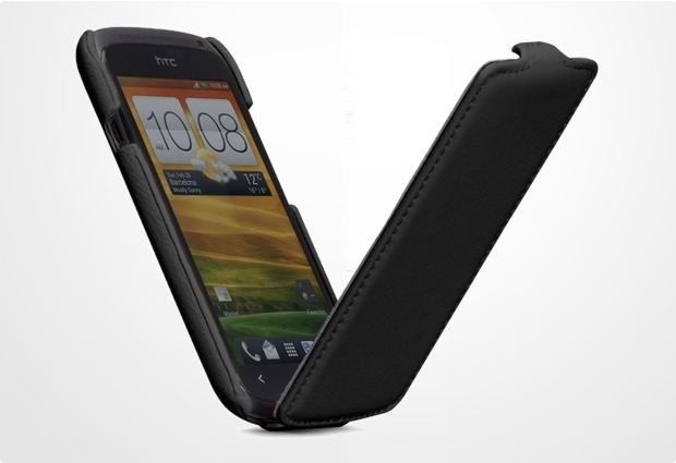 case-mate Signature Flip fr HTC One S, schwarz