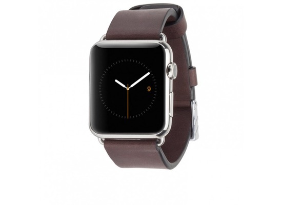 case-mate Signature Lederarmband Apple Watch 42mm Braun CM032795