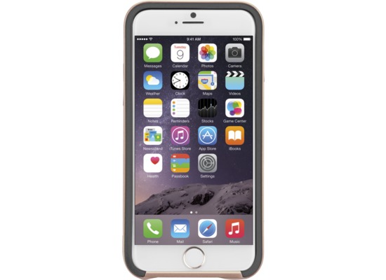case-mate Slim Tough Case Apple iPhone 6 Plus/6S Plus, grau/rose gold