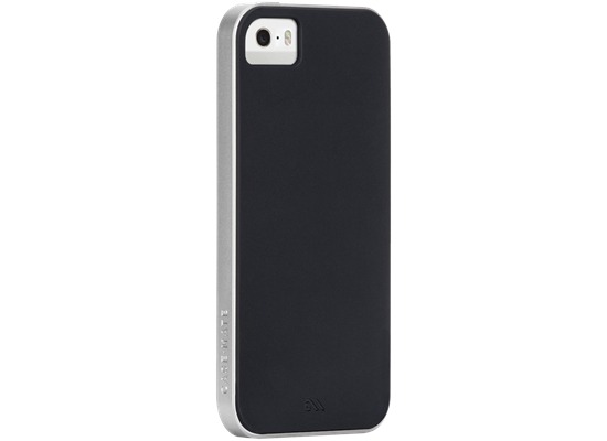 case-mate Slim Tough fr iPhone 5 / 5S, schwarz-silber
