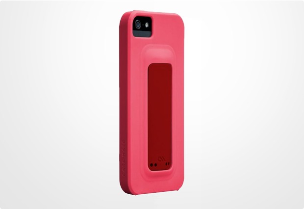 case-mate Snap fr iPhone 5/5S/SE, pink-rot