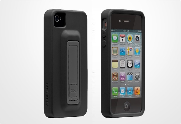 case-mate Snap fr iPhone 4 / 4S, schwarz-grau