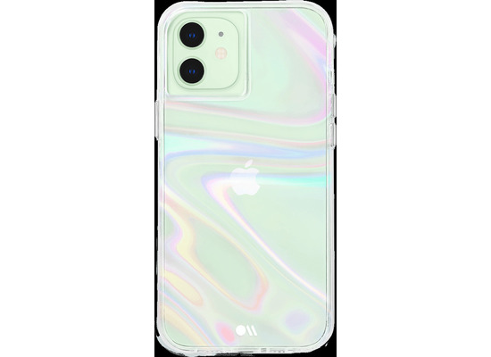case-mate Soap Bubble Case, Apple iPhone 12 mini, transparent/schillernd, CM043594