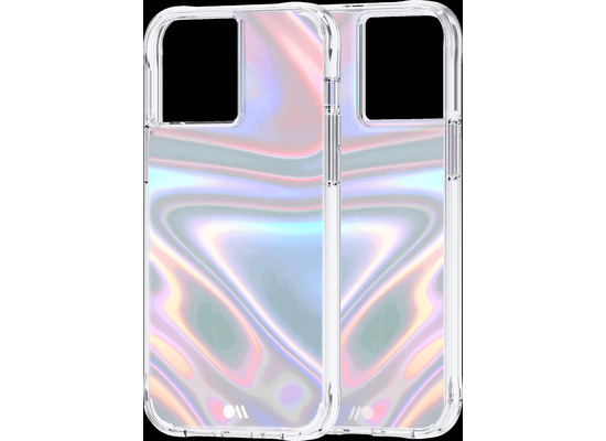 case-mate Soap Bubble Case, Apple iPhone 13 Pro Max, transparent/schillernd, CM046544