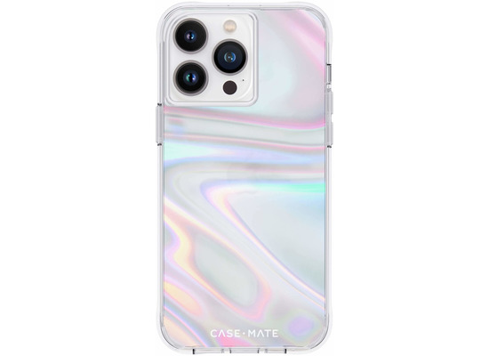 case-mate Soap Bubble Case, Apple iPhone 14 Pro Max, transparent/schillernd, CM049804