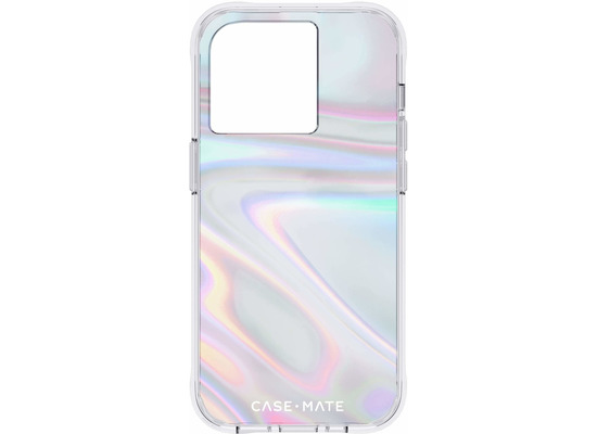case-mate Soap Bubble Case, Apple iPhone 14 Pro, transparent/schillernd, CM049796