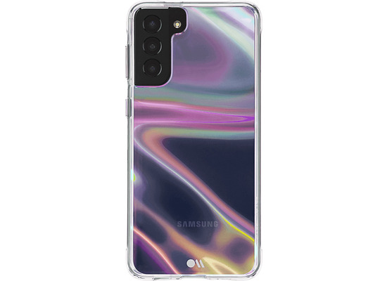 case-mate Soap Bubble Case, Samsung Galaxy S21+ 5G, transparent/schillernd, CM045172
