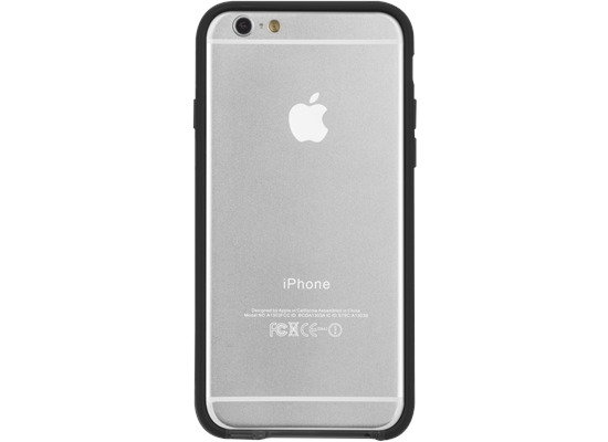 case-mate Tough Frame fr iPhone 6, transparent-schwarz