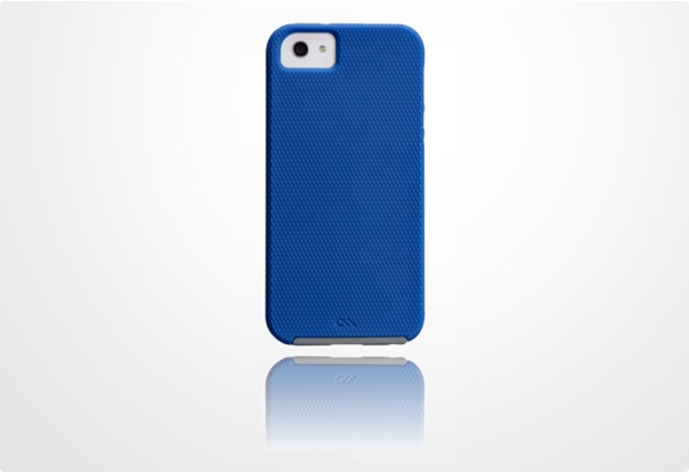 case-mate Tough fr iPhone 5, blau-grau