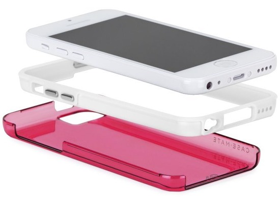 case-mate Tough Naked Cases pink/white  Apple iPhone 5C