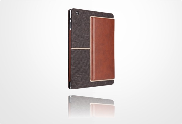 case-mate Venture Folio fr iPad 2 / 3, braun