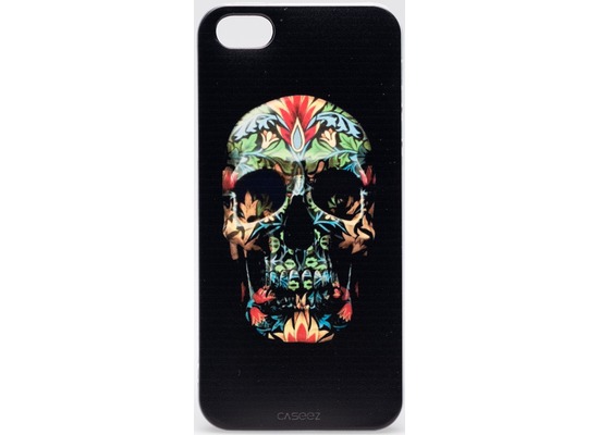 Caseez Back Case \"Black Skull\" fr Apple iPhone 5/5s/SE