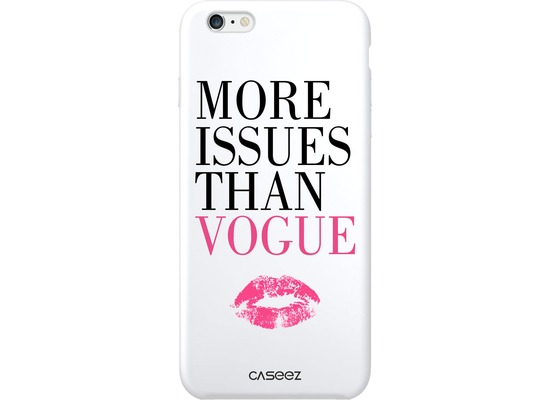 Caseez Back Case \"More Issues Than...\" fr Apple iPhone 6/6S, wei