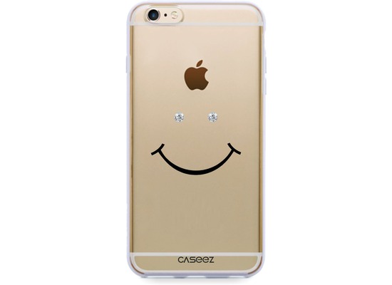 Caseez Back Case \"Smiley\" fr Apple iPhone 6/6S, transparent