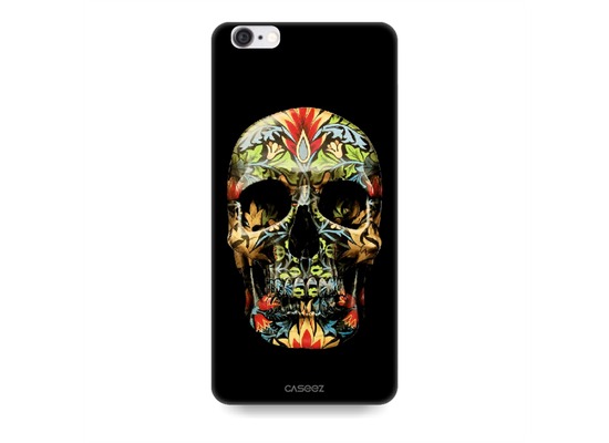 Caseez Back Case \"Black Skull\" fr Apple iPhone 6/6S