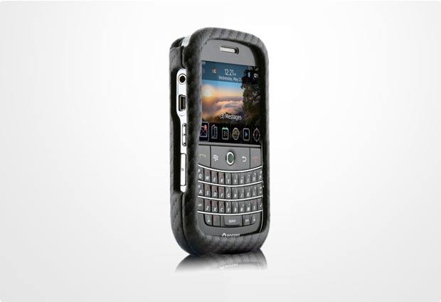 case-mate signature fr Blackberry Bold 9000, Karbonfaseroptik, schwarz