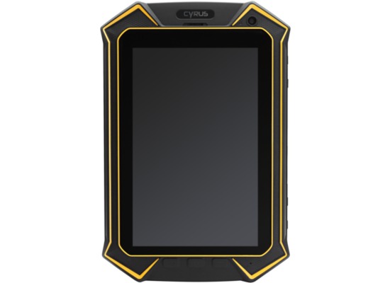 Cyrus Outdoor Tablet CT1, schwarz gelb