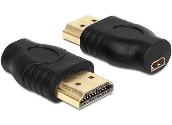 DeLock Adapter HDMI micro D Buchse > HDMI A Stecker