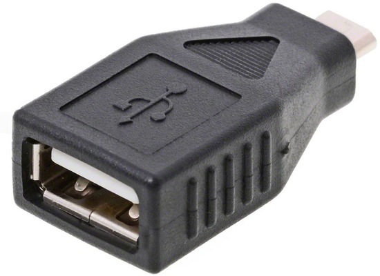 DeLock Adapter USB micro-B Stecker > USB 2.0 A Buchse
