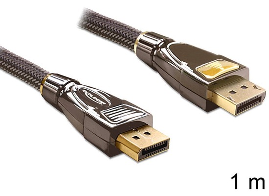 DeLock Kabel DisplayPort Stecker > DisplayPort Stecker 1 m