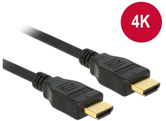 DeLock Kabel HDMI A Stecker > A Stecker 2m