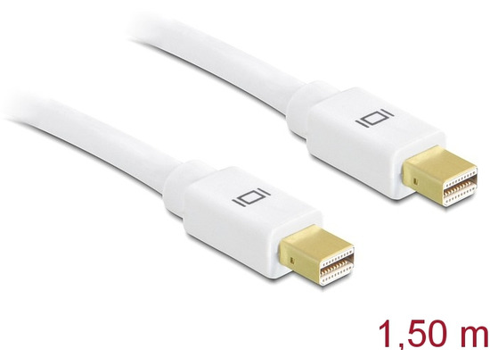 DeLock Kabel Mini Displayport 1.2 Stecker > Mini Displayport Stecker 4K 1,5 m