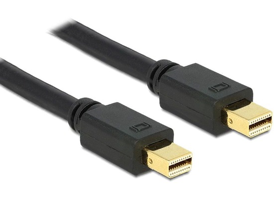 DeLock Kabel mini DisplayPort St > 3,0 m schwarz