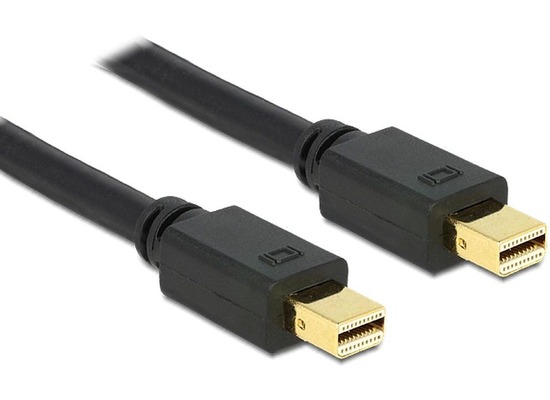 DeLock Kabel mini DisplayPort St > 5,0 m schwarz