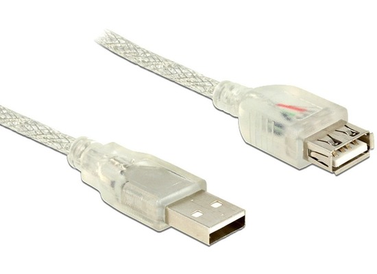 DeLock Kabel USB 2.0 A Stecker > USB 2.0 A Buchse 5m