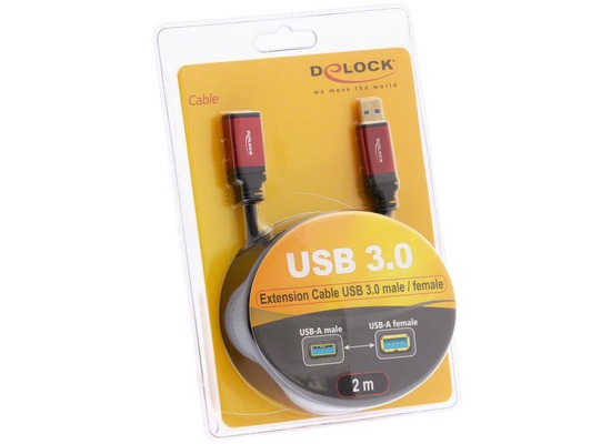 DeLock Kabel USB 3.0-A Verlngerung Stecker/Buchse Premium