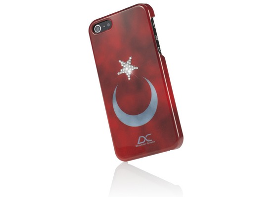 Diamond Cover Flag fr iPhone 5/5S/SE, Turkey