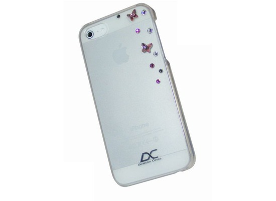 Diamond Cover Sky fr iPhone 5/5S/SE, transparent
