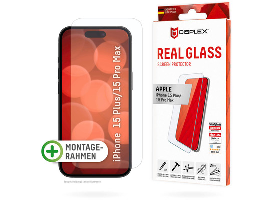 Displex Real Glass iPhone 15 Plus/15 Pro Max