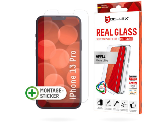 Displex Starter Kit (Real Glass+Case) fr Apple iPhone 13 Pro