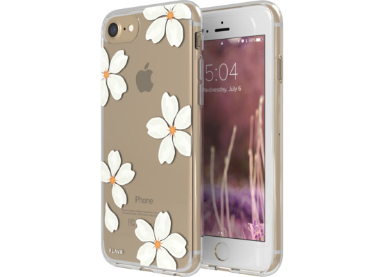 Flavr iPlate White Petals for iPhone 6/6S/7/8 mehrfarbig