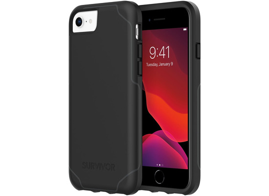 Griffin Survivor Strong Case, Apple iPhone SE (2020)/8/7/6/6S, schwarz, GIP-043-BLK