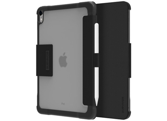Griffin Survivor Tactical FolioCase, Apple iPad Pro 11 (2018), schwarz, GIPD-003-BLK