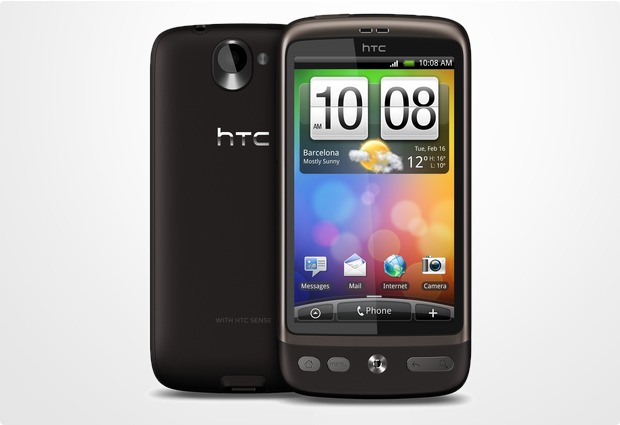 HTC Desire AMOLED mit Vodafone Branding