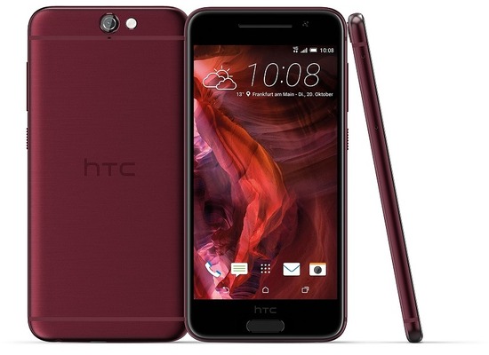 HTC One A9, red