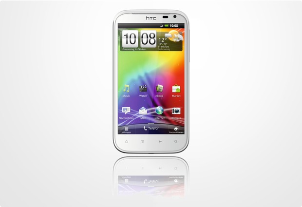 HTC Sensation XL Lite, silver-white