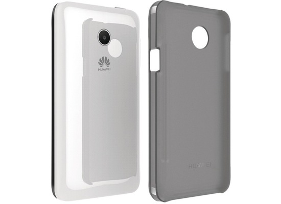 Huawei Y330 Back Cover schwarz 3D