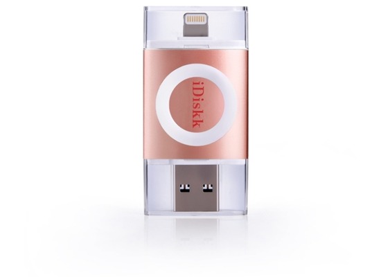 iDiskk - USB Lightning Speicherstick - USB 3.0 - 128 GB - Rose Gold