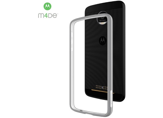 Incipio Bumper Case - Motorola Moto Z - silber