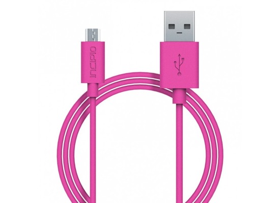 Incipio Charge/Sync Micro-USB Kabel 1m pink PW-200-PNK