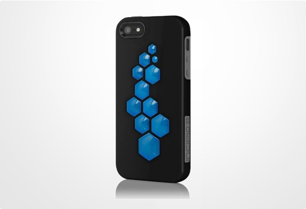 Incipio CODE fr iPhone 5/5S/SE, schwarz-grau-blau