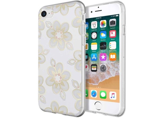 Incipio [Design Series] Classic Case, Apple iPhone 8/7/6S, beaded floral