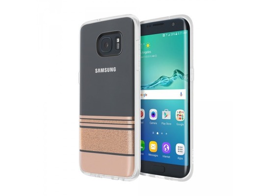 Incipio [Design Series] Wesley Stripes Case, Samsung Galaxy S7 edge, rose gold