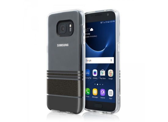 Incipio [Design Series] Wesley Stripes Case, Samsung Galaxy S7, schwarz