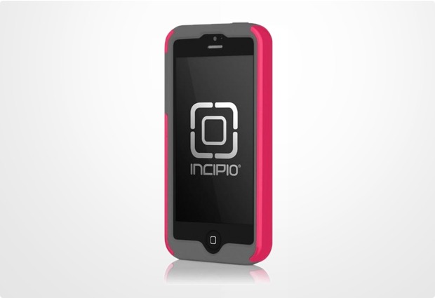 Incipio DualPro fr iPhone 5 / 5S, pink-grau