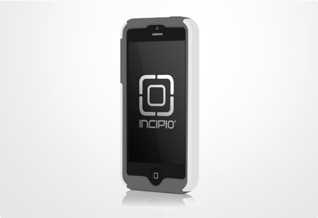 Incipio DualPro fr iPhone 5 / 5S, wei-grau